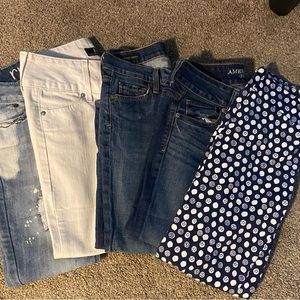 Women’s Capri Pants size 0 American Eagle & Lily Pulitzer